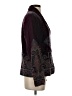 Coldwater Creek Paisley Purple Wool Blazer Size S (estimated) - photo 4