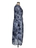 Luxely Tie-dye Blue Casual Dress Size 16 - photo 4