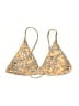 Unbranded Animal Print Gold Swimsuit Top Size XXS (estimated) - photo 2