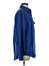 Diane Gilman Blue Long Sleeve Button-Down Shirt Size S (estimated) - photo 4