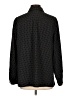 Elementz Polka Dots Black Long Sleeve Button-Down Shirt Size L - photo 2