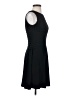 Calvin Klein Solid Black Cocktail Dress Size 2 - photo 4