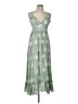 Simplee Green Casual Dress Size L - photo 1