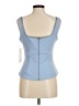 Aqua Blue Sleeveless Top Size M - photo 2