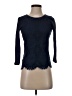 J.Crew Blue 3/4 Sleeve Top Size XXS - photo 1