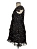 By & By 100% Polyester Floral Black Casual Dress Size S - photo 5