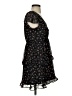 By & By 100% Polyester Floral Black Casual Dress Size S - photo 4