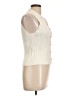 Jason Wu Ivory Sleeveless Button-Down Shirt Size L - photo 4