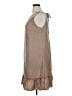 Unbranded 100% Polyester Tan Casual Dress Size 1X - photo 5