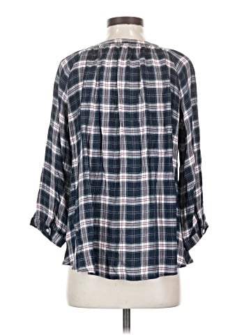 Ann Taylor LOFT 3/4 Sleeve Blouse (view 2)