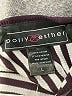 Polly & Esther 100% Rayon Black Long Sleeve Top Size L - photo 7