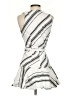 Ted Baker London Stripes White Cocktail Dress Size 2 (0) - photo 2