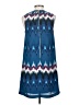 Kensie 100% Polyester Aztec Or Tribal Print Graphic Blue Casual Dress Size S - photo 2