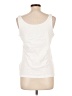 Basic Editions Ivory Sleeveless T-Shirt Size L - photo 2