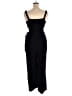 Bar III 100% Rayon Solid Black Jumpsuit Size XL - photo 2