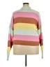 Unbranded 100% Polyester Color Block Pink Pullover Sweater Size XXL - photo 2