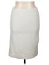Eileen Fisher Solid Ivory Silk Skirt Size L - photo 1