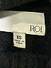 Roi 100% Cashmere Black Cashmere Pullover Sweater Size XS - photo 7