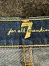 7 For All Mankind Hearts Blue Jeans Size 24 waist - photo 7
