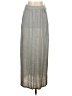 Forever 21 Metallic Silver Gray Casual Skirt Size L - photo 1