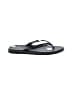Flojos Black Flip Flops Size 10 - photo 1