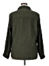 St. John's Bay 100% Polyester Solid Green Long Sleeve Blouse Size 16 - photo 2