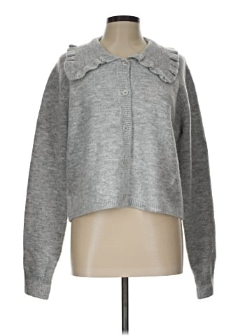 Self Contrast Cardigan (view 1)