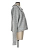 Self Contrast Gray Cardigan Size L - photo 4