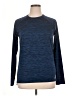 Reebok 100% Polyester Blue Long Sleeve T-Shirt Size XL - photo 1