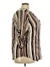 Torrid Stripes Ivory 3/4 Sleeve Blouse Size 3X Plus (3) - photo 4