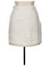 Halogen Chevron-herringbone Silver Ivory Casual Skirt Size 14 - photo 1