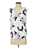 Banana Republic 100% Polyester White Tank Top Size S - photo 1