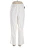 Nic + Zoe White Track Pants Size 20 - photo 1
