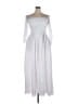 Unbranded Floral White Casual Dress Size XL (estimated) - photo 1