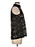 Ann Taylor LOFT Black Sleeveless Blouse Size S (petite) - photo 4