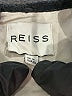 Reiss 100% Polyester Graphic Gray Cocktail Dress Size 10 - photo 7