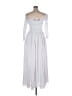 Unbranded Floral White Casual Dress Size XL (estimated) - photo 2