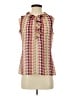 Banana Republic Monogram 100% Polyester Red Tank Top Size S - photo 1