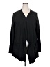 Terra & Sky Black Cardigan Size 2X - photo 1