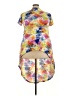 Rouge Floral Yellow Casual Dress Size 3X - photo 1