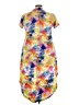 Rouge Floral Yellow Casual Dress Size 3X - photo 2
