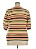 ELOQUII Elements Stripes Yellow Pullover Sweater Size 20 - 18 - photo 2