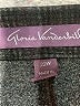 Gloria Vanderbilt Plaid Black Casual Pants Size 22 - photo 4