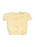 Rabbit Bear 100% Cotton Yellow Short Sleeve Top Size 3-6 mo - photo 1