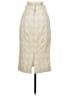 Dolce & Gabbana Tweed Ivory Formal Skirt Size EU (IT) 36 / US 0 - photo 2