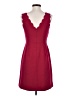 Unbranded Hearts Burgundy Cocktail Dress Size 2 - photo 2