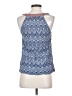 THML 100% Rayon Blue Sleeveless Blouse Size S - photo 2