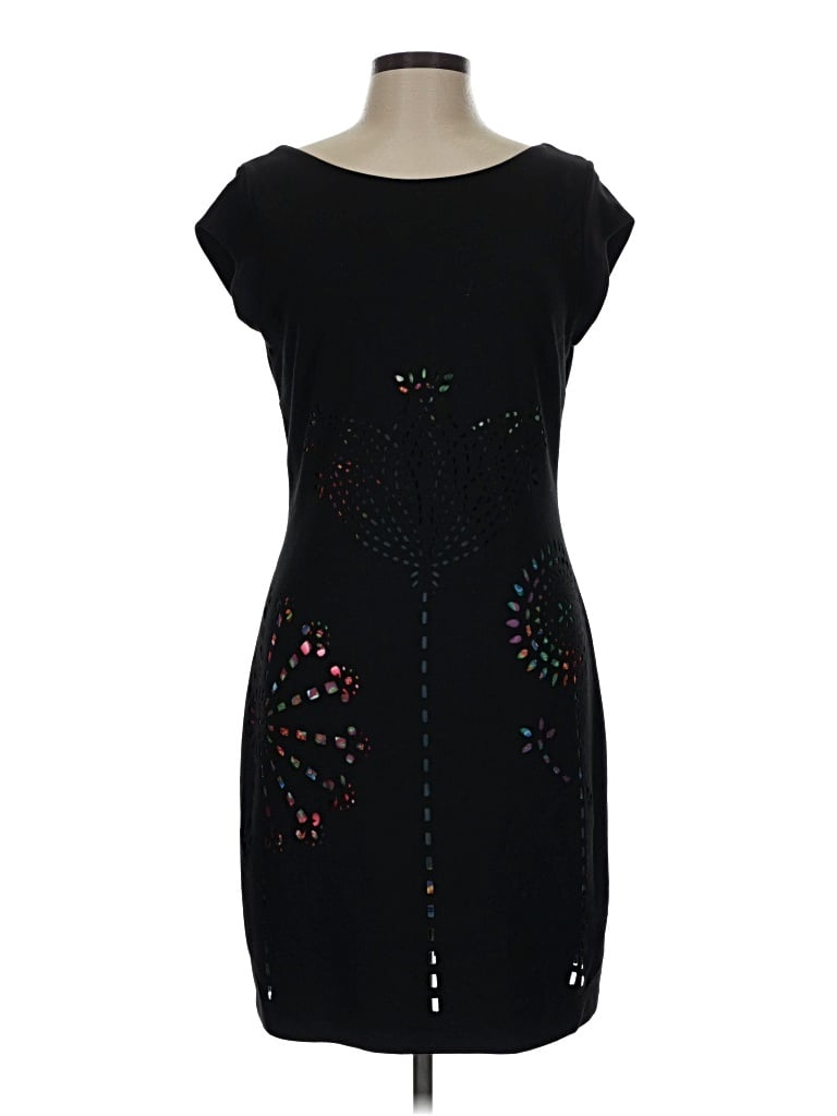 Pre-owned Desigual Cocktail Dress In Black