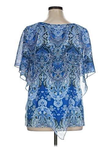 French Bazaar Short Sleeve Blouse (view 2)