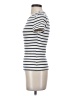 Abercrombie & Fitch Stripes Ivory Short Sleeve Turtleneck Size XS - photo 5